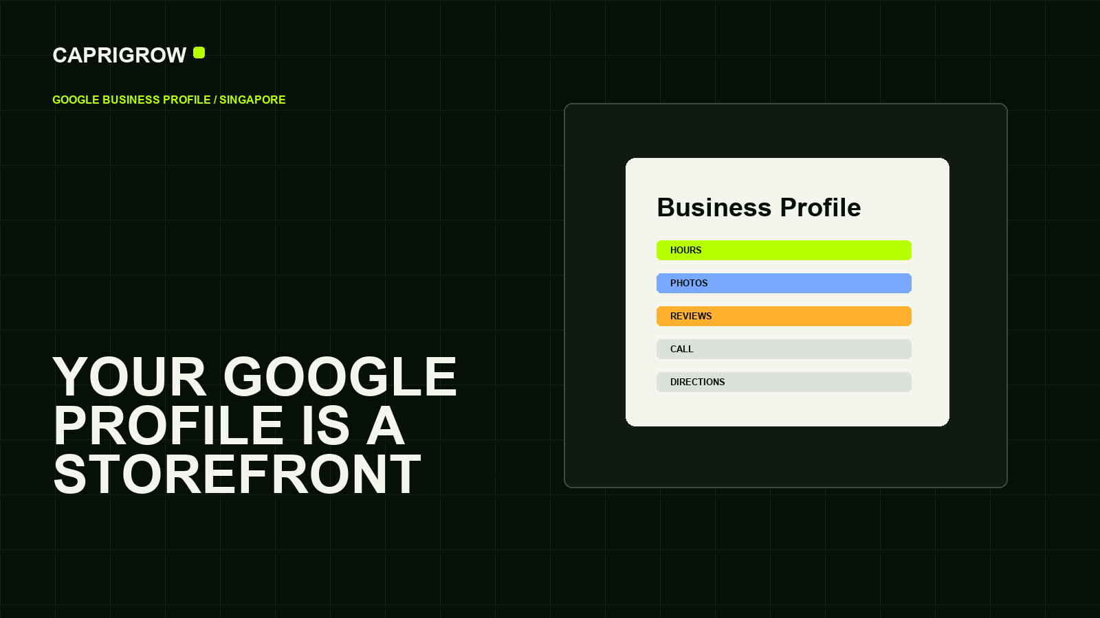 Google Business Profile checklist for categories reviews photos hours and website links